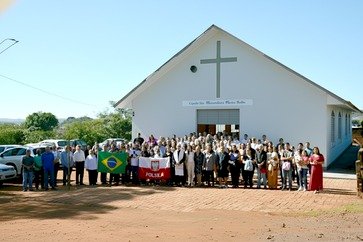 Emoção na reinauguração da Capela São Maximiliano Maria Kolbe
