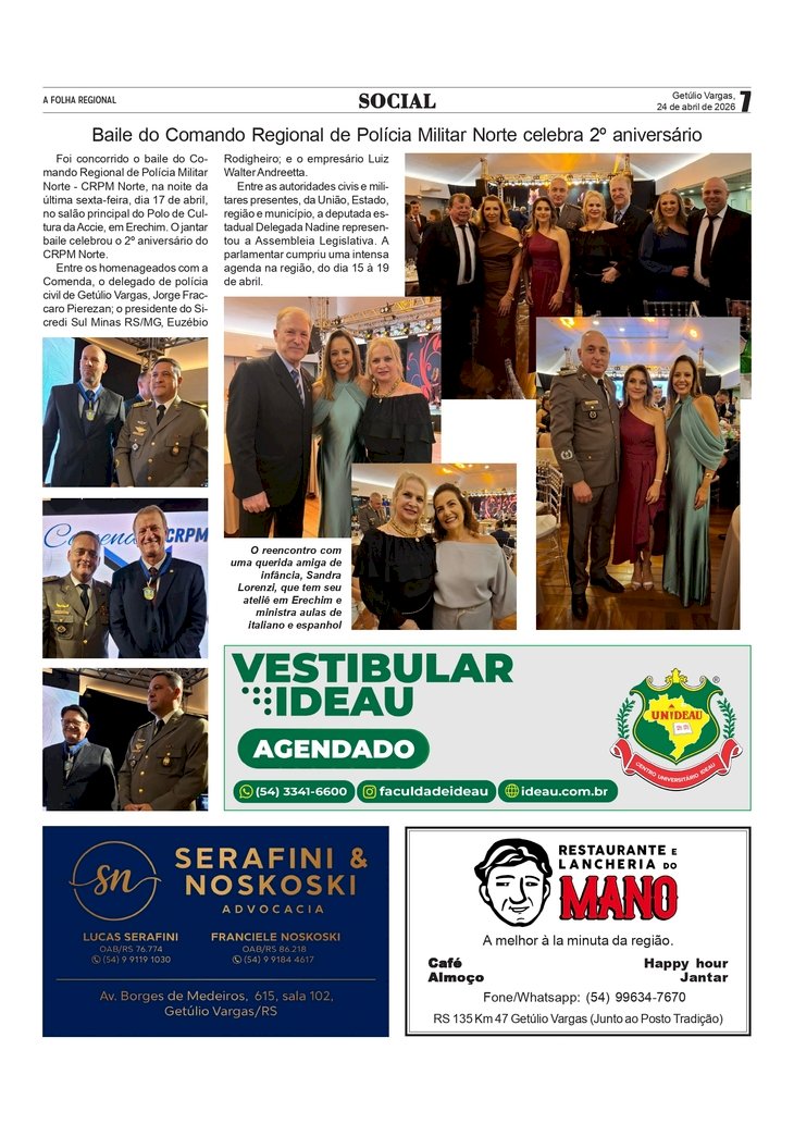 Social, por Anissara Zir. Edição de 24/4/2026