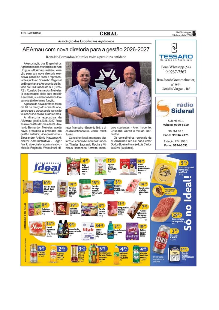 AEAmau com nova diretoria para a gestão 2026-2027