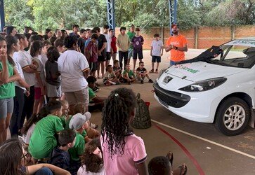 Rally Estação tem ação com alunos de escolas em três municípios