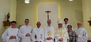 Posse do novo reitor do Seminário Maior São José marca momento de comunhão na Diocese de Erexim