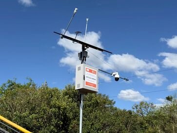 Estação de monitoramento de cheias entra  em operação em Getúlio Vargas