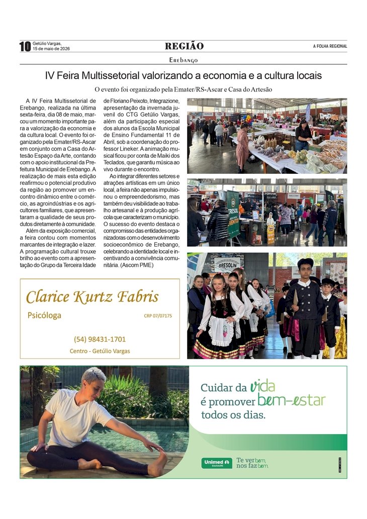 IV Feira Multissetorial de Erebango valorizando a economia e a cultura locais