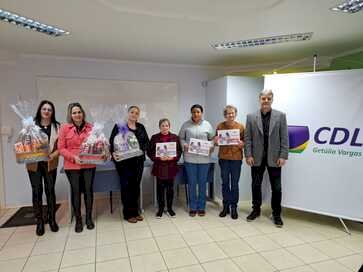 Sorteio da campanha de Dia das Mães “Presentes que Conectam”, da CDL de Getúlio Vargas
