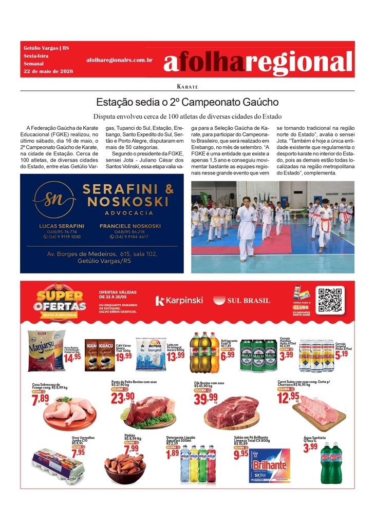 Estação sedia o 2º Campeonato Gaúcho de Karate