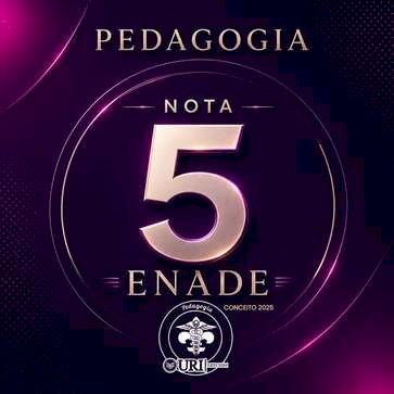 Pedagogia da URI conquista nota máxima no ENADE e reforça trajetória de excelência