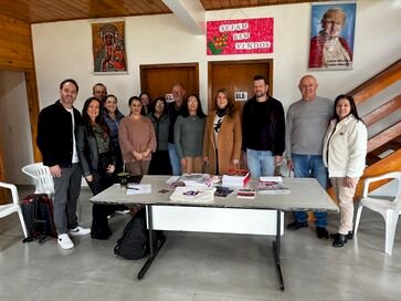 Vice-cônsul da Polônia visita núcleos da BRASPOL em Três Arroios e Severiano de Almeida