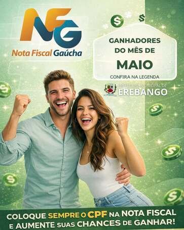 Vencedores do Sorteio NFG - 164 de Erebango! 