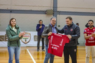 Ipiranga do Sul recebe pela primeira vez jogo oficial da Federação Gaúcha de Futsal