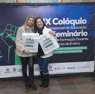 Pesquisadoras de Erechim apresentam trabalhos em evento internacional na Unoesc de Joaçaba (SC)
