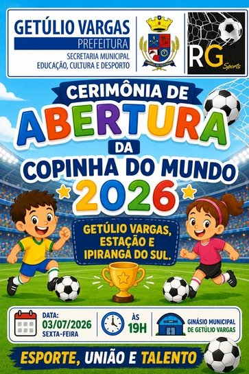 Copinha do Mundo 2026 inicia nesta sexta-feira  com 420 atletas de três municípios