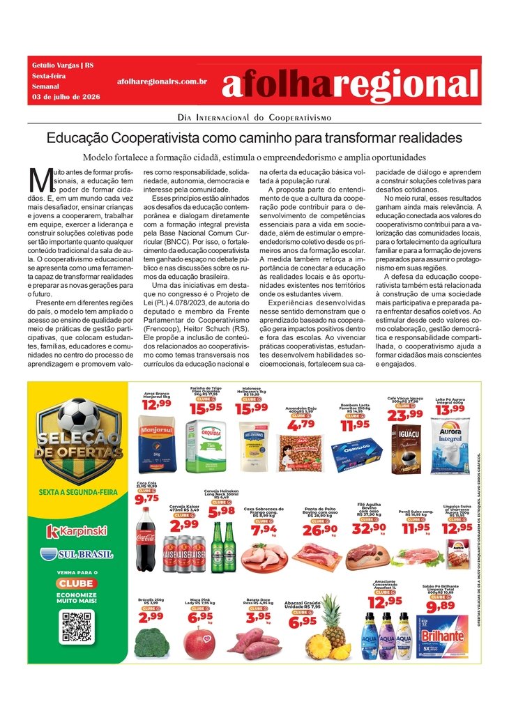 Educação Cooperativista como caminho para transformar realidades