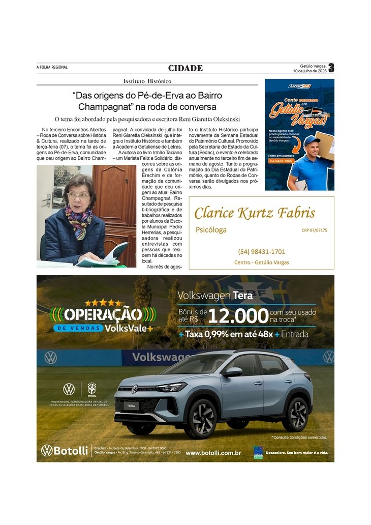“Das origens do Pé-de-Erva ao Bairro Champagnat” na roda de conversa no Instituto Histórico