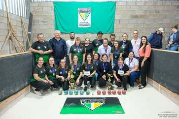 Nossa Senhora do Rosário conquista o título do Campeonato Municipal de Bochas Feminino
