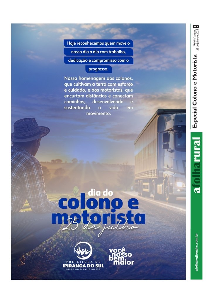 Especial Dia do Colono e Motorista