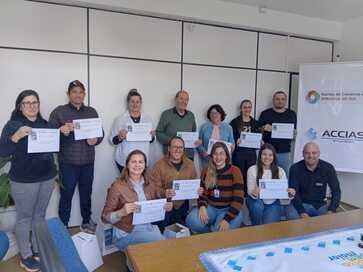 Núcleo de Comércio de Ipiranga da ACCIAS  realiza o sorteio da Campanha de dia dos Pais