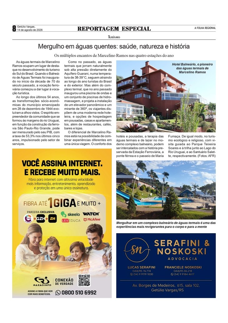 Mergulho em águas quentes: saúde, natureza e história