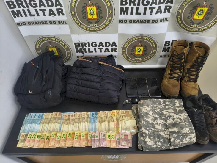 Presos envolvidos em roubo a joalheria em Passo Fundo