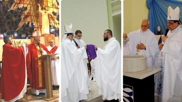 Bispo diocesano de Erexim oficializa novos párocos em três paróquias