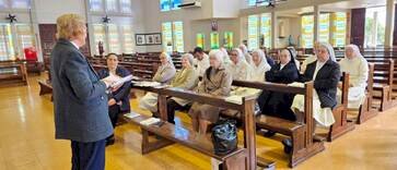 Religiosas e religiosos da Diocese de Erexim participam de encontro no Mês Vocacional