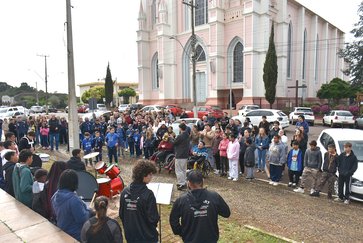 Abertura da Semana da Pátria reúne comunidade  no Altar da Pátria em Getúlio Vargas