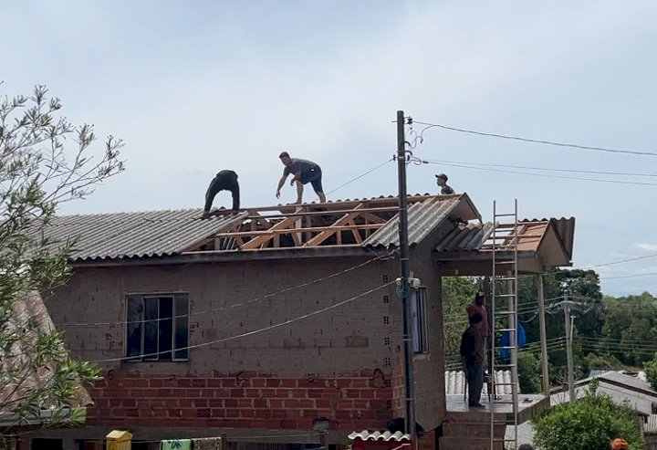 Granizo atinge Estação e deixa mais de 2,4 mil moradores afetados