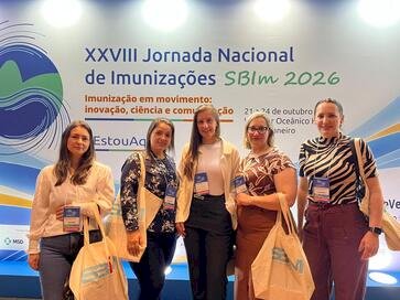 Profissionais da Saúde de Getúlio Vargas participam da  Jornada Nacional de Imunizações no Rio de Janeiro