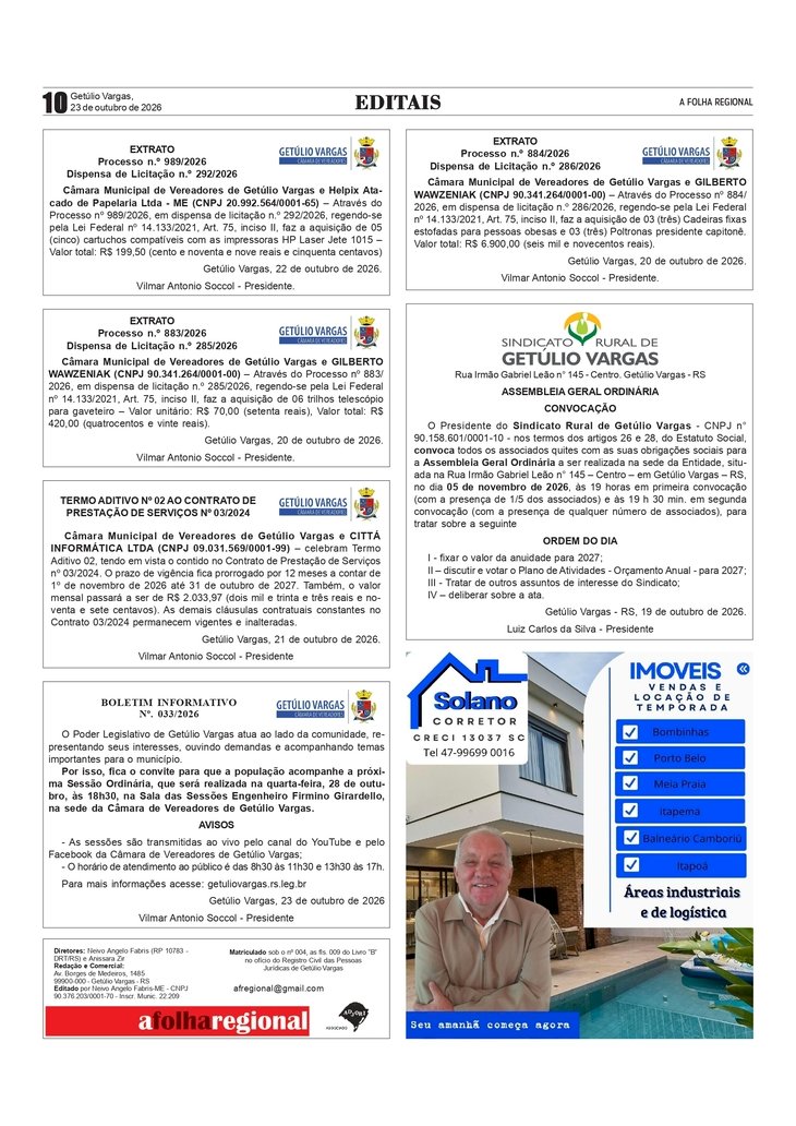 Publicidade legal