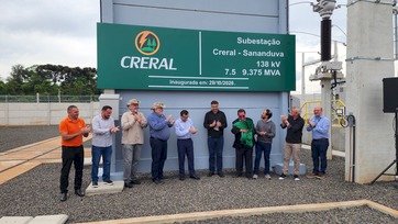 Com investimento de R$ 28 milhões a Creral inaugura subestação em Sananduva