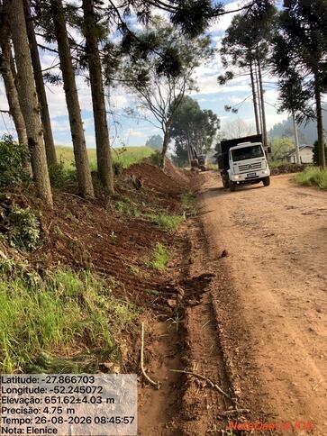 Prefeitura de Getúlio Vargas conclui recuperação de 5,5 quilômetros de estrada no interior e amplia frentes de trabalho